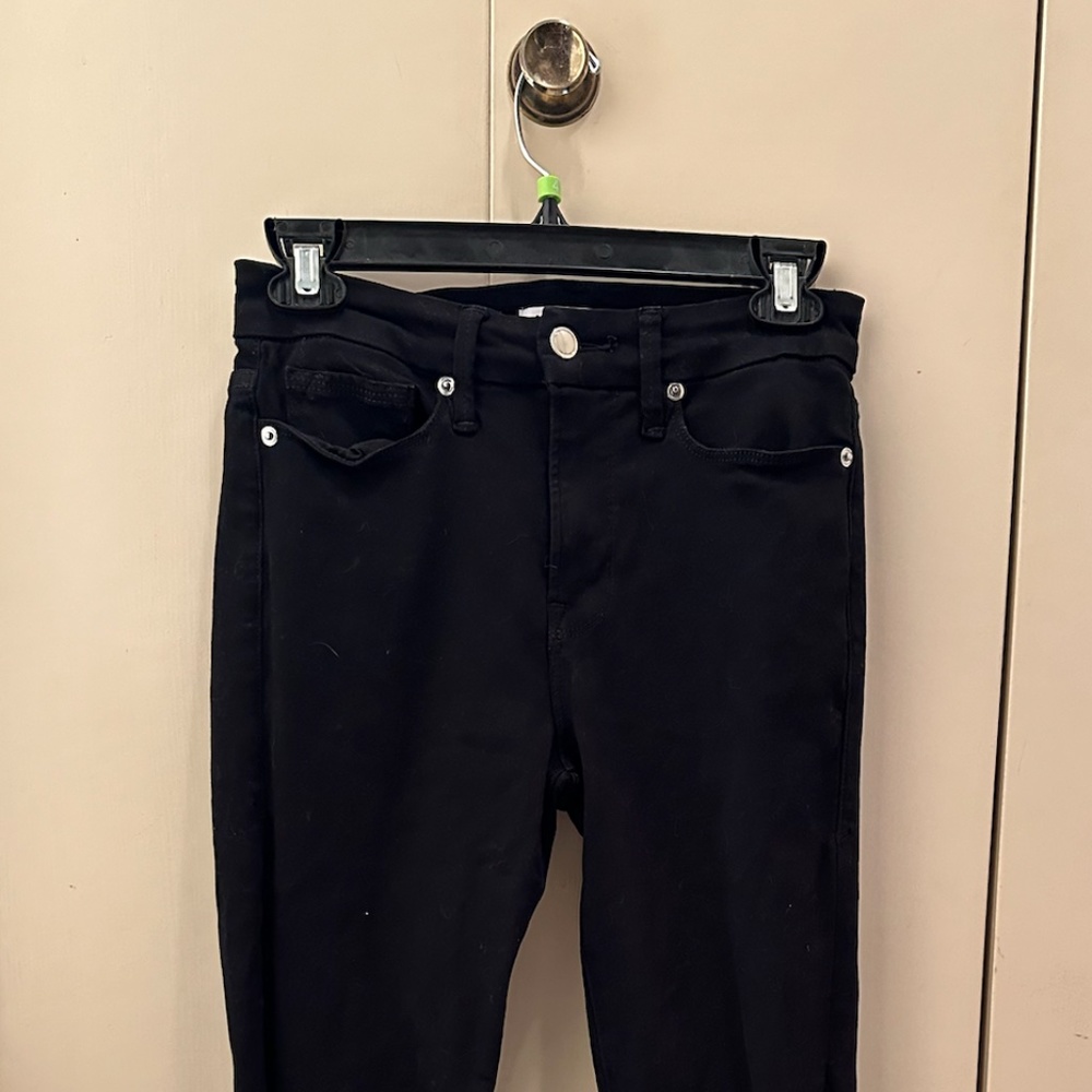 Good American Good Legs High Rise Skinny - Black